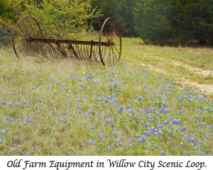 Old farm equipment