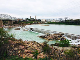 Llano river dam