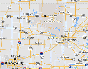 Oklahoma Map