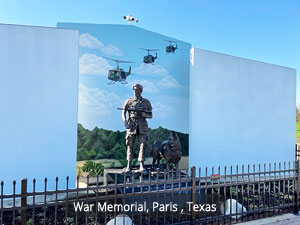 War Museum in Paris, Texas