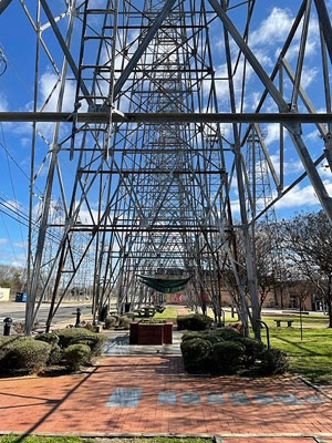 Replica Oil Derricks in Kilgore